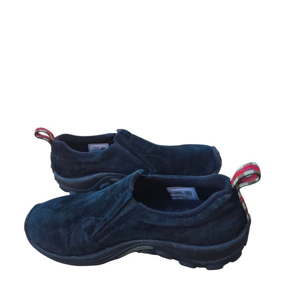 Merrell Jungle Moc Women's Size 9.5 Slip On Shoe Midnight Black Walking J60826 - Picture 8 of 15